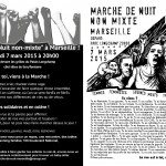 Marche de nuit femmes, lesbiennes, trans à Marseille