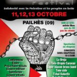 TADAMUN FESTIVAL - SOLIDARITÉ AVEC LA PALESTINE ET LES PEUPLES EN LUTTE - LES 11, 12 & 13 OCT à PAILHES